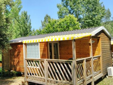 MOBILHOME 2 personnes - Bambou - capacité inclus 2 personnes / capacité max 4 personnes (supplément auprès du camping)