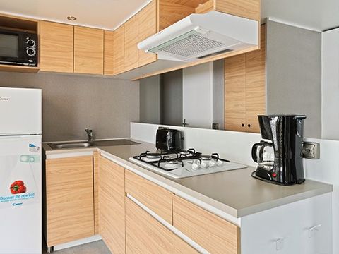 MOBILHOME 6 personnes - Mobil-home | Comfort | 2 Ch. | 4/6 Pers. | Terrasse surélevée | Clim.