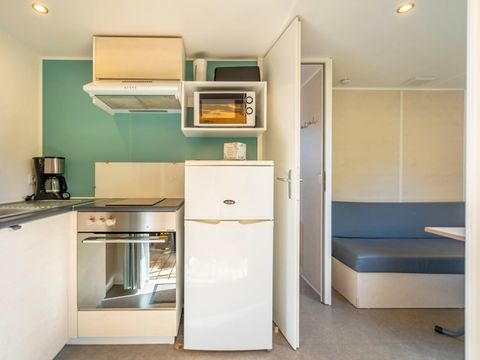 MOBILHOME 2 personnes - Eco Cabine 1 Chambre 2 Personnes