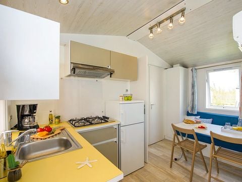 MOBILHOME 5 personnes - Classic | 2 Ch. | 5 Pers. | Terrasse surélévée non couverte | Clim.