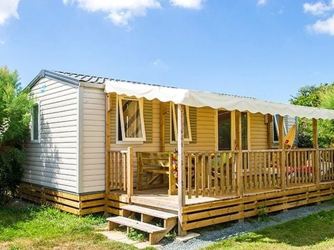 MOBILE HOME 6 people - Mobile-home | Comfort | 3 Bedrooms | 6 Pers. | Raised terrace | Air conditioning