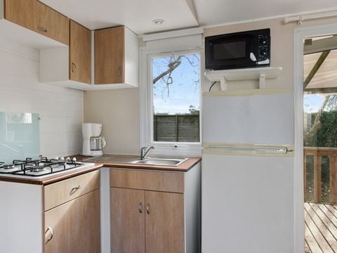 MOBILE HOME 6 people - Comfort XL | 2 Bedrooms | 4/6 Pers. | Raised terrace