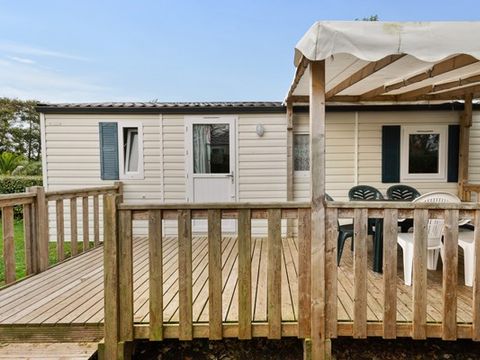 MOBILHOME 6 personnes - Comfort XL | 2 Ch. | 4/6 Pers. | Terrasse surélevée