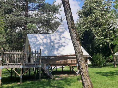 UNUSUAL ACCOMMODATION 4 people - TIPI LODGE 18 m² without sanitary facilities