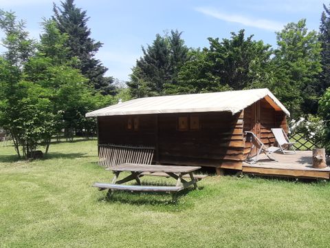 CHALET 4 people - CABANE TRAPPEUR without sanitary facilities 19.5 m² (19.5 m²)