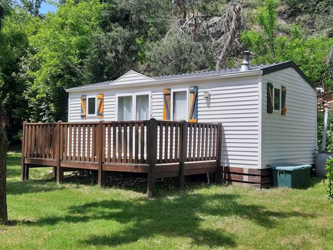 MOBILE HOME 6 people - COTTAGE FLOWER 2-bedroom mobile home, 28 m², with a terrace