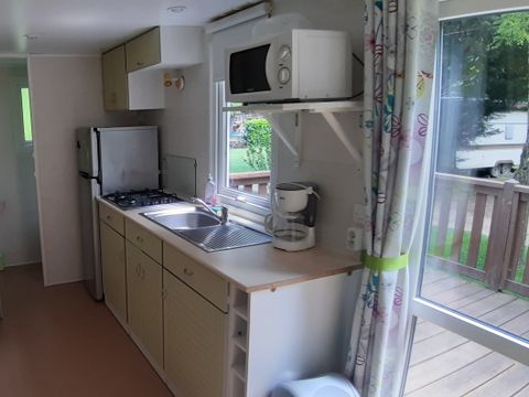 MOBILE HOME 6 people - COTTAGE FLOWER 2-bedroom mobile home, 28 m², with a terrace