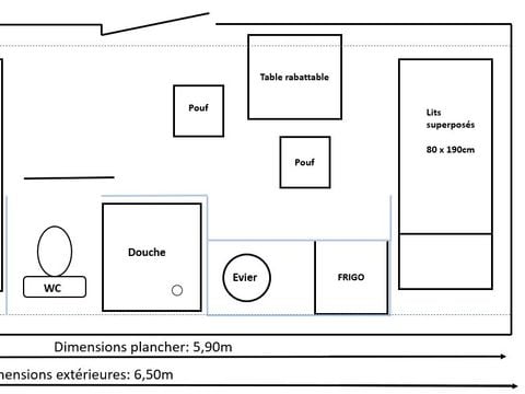 UNUSUAL ACCOMMODATION 4 people - Enchanted cabin