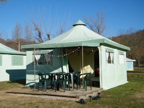 CANVAS BUNGALOW 6 people - CYRUS without sanitary facilities