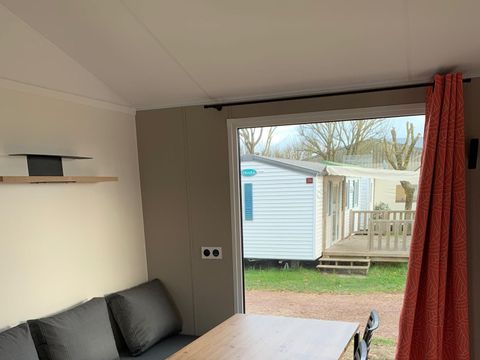 MOBILE HOME 4 people - Mobile-home 25m2 (2021) + semi-covered wooden terrace 8m2. 4 pers.