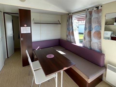 MOBILE HOME 4 people - Mobile-home 26m² + integrated wooden terrace of 7m². 4 pers