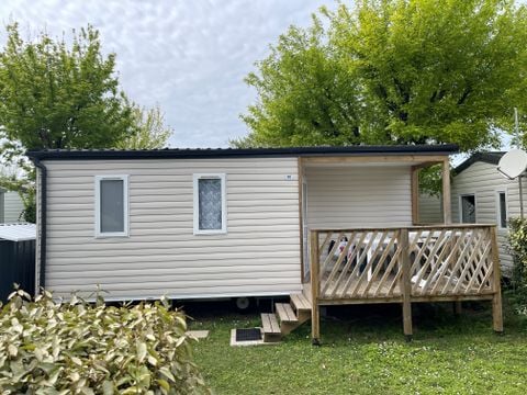 MOBILE HOME 4 people - Mobile home 25m² (IRM LOGGIA 2021) + 8m² semi-covered wooden terrace