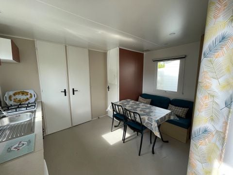 MOBILE HOME 4 people - Mobile home 25m² (IRM LOGGIA 2021) + 8m² semi-covered wooden terrace