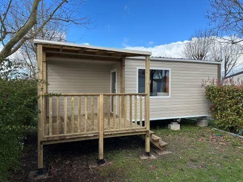 MOBILE HOME 5 people - LOGGIA 2- Mobile-home 25m² + Covered wooden terrace 9m²