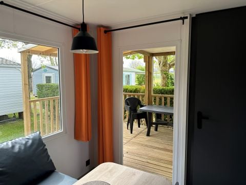 MOBILE HOME 5 people - LOGGIA 2- Mobile-home 25m² + Covered wooden terrace 9m²