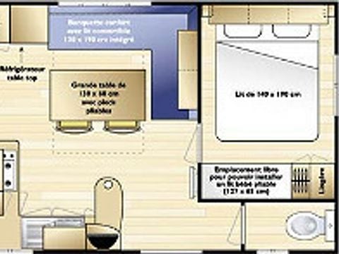 MOBILE HOME 6 people - 2-chamber MRI