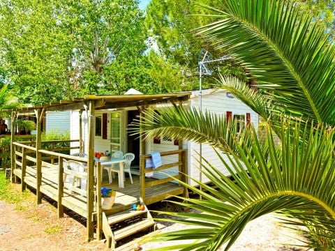 MOBILE HOME 6 people - 3 Rooms 4/6 Persons Air-conditioned + TV