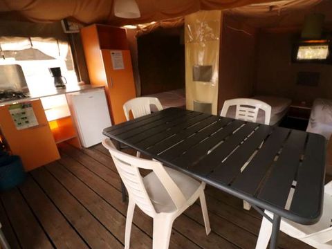 BUNGALOW TOILÉ 4 personnes - 16 m² sans sanitaires