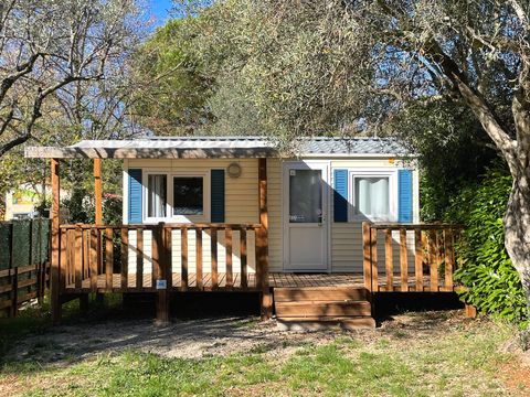 MOBILE HOME 4 people - Mobil Home Bambou 3 Rooms 4 People + TV
