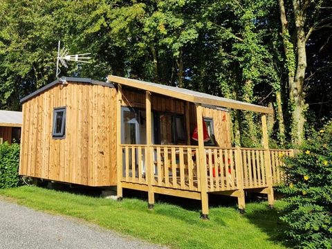 MOBILHOME 4 personnes - Mobil home Cabane Surfer 2 chambres - 25 m² + terrasse semi couverte