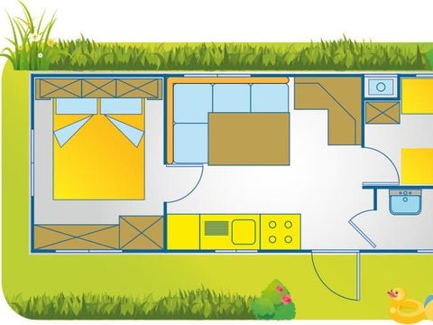 MOBILHOME 5 personnes - Happy Easy TUCANO LUX