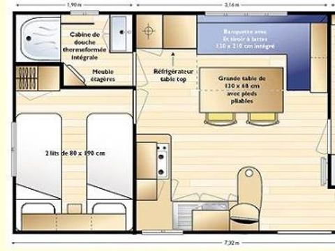 MOBILE HOME 4 people - FAMILY