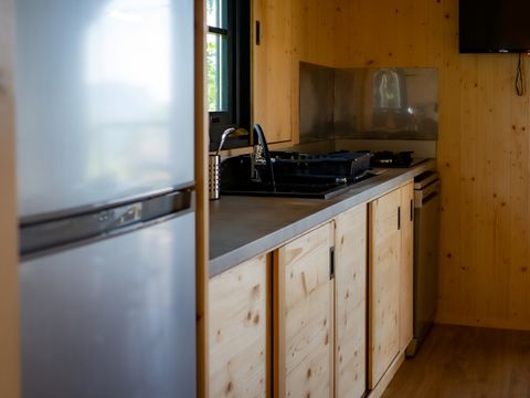 CHALET 5 personnes - CABANE PREMIUM SUR PILOTIS