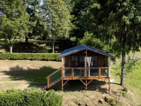 CHALET 5 personnes - CABANE PREMIUM SUR PILOTIS