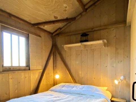 TENTE TOILE ET BOIS 5 personnes - Cabane Lodge 3 Pièces 5 personnes