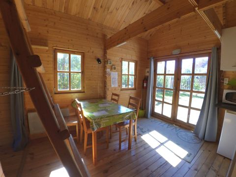 CHALET 4 personnes - Chalet SCANDINAVE - 1 chambre 1 mezzanine