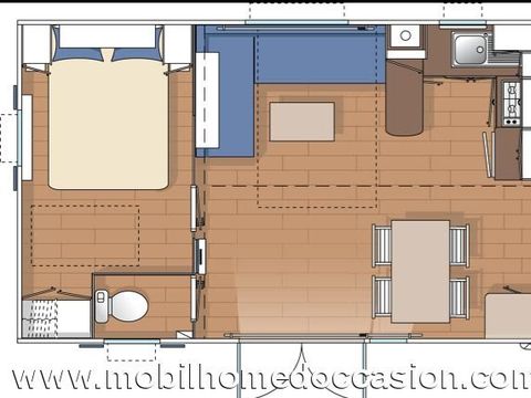 MOBILE HOME 4 people - Mobile home 4 persons