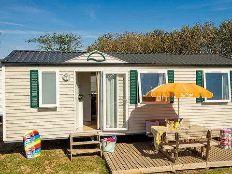 MOBILE HOME 5 people - Comfort XL | 2 Bedrooms | 5 Pers | Single terrace | TV
