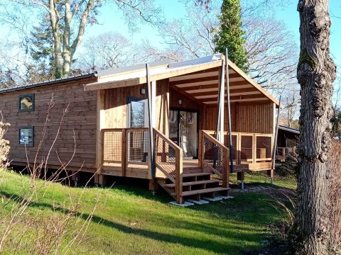 MOBILHOME 6 personnes - Chalet | Ultimate | 3 Ch. | 6 Pers. | Terrasse surélevée | TV