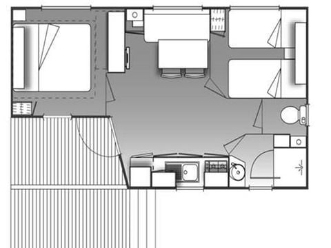 MOBILE HOME 6 people - Comfort T