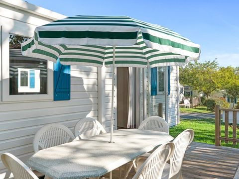 MOBILE HOME 6 people - Classic | 2 Bedrooms | 4/6 Pers. | Uncovered raised terrace