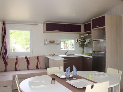 MOBILE HOME 6 people - PREMIUM PLUS 3 bedrooms - CLIM - TV