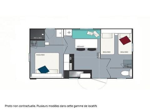 MOBILE HOME 4 people - Mobile home 4 persons