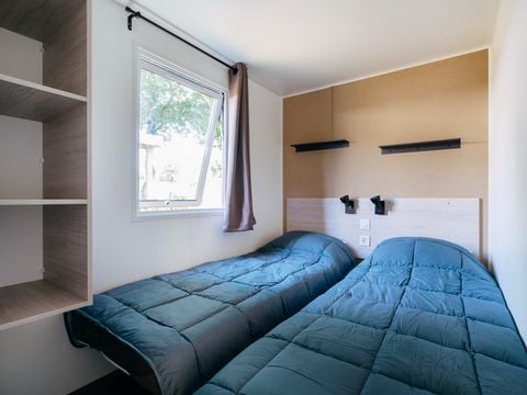 MOBILHOME 6 personnes - Mobil-home | Premium Azure | 2 Ch. | 4/6 Pers. | Terrasse surélevée | Clim.