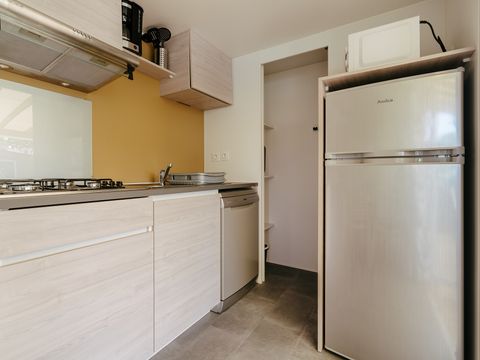 MOBILHOME 6 personnes - Mobil-home | Premium Azure | 2 Ch. | 4/6 Pers. | Terrasse surélevée | Clim.