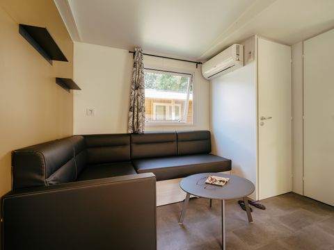 MOBILHOME 6 personnes - Mobil-home | Premium Azure | 2 Ch. | 4/6 Pers. | Terrasse surélevée | Clim.