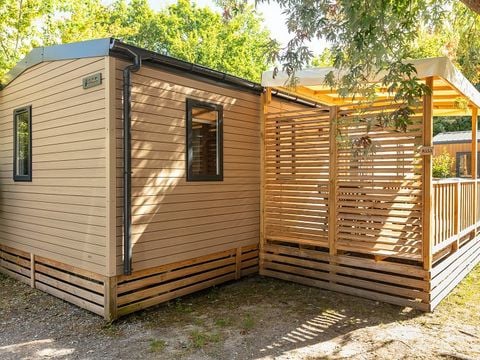 MOBILHOME 6 personnes - Mobil-home | Premium | 3 Ch. | 6 Pers. | Terrasse surélevée | Clim.