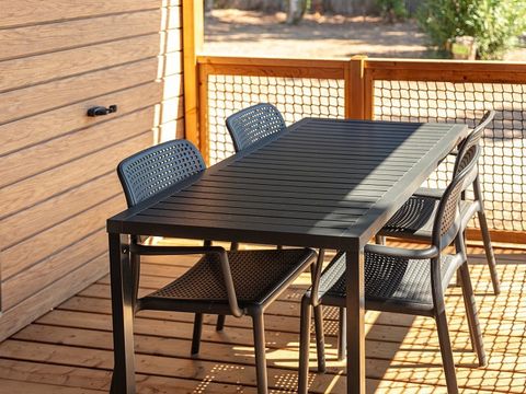 MOBILHOME 6 personnes - Mobil-home | Premium | 3 Ch. | 6 Pers. | Terrasse surélevée | Clim.