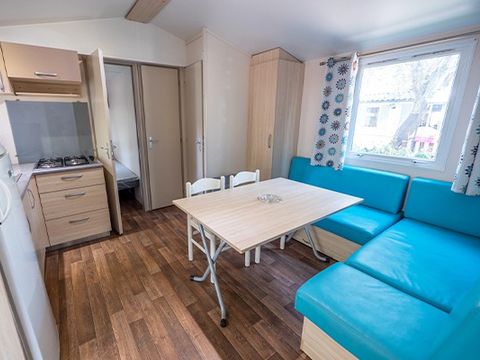 MOBILHOME 6 personnes - Mobil-home | Comfort XL | 3 Ch. | 6 Pers. | Terrasse surélevée | Clim. | TV