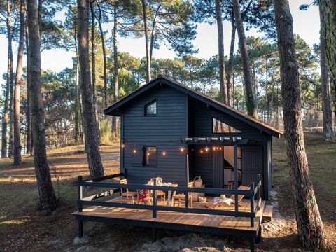 BUNGALOW 4 personnes - Cabane - 40m² - 2 chambres - Côté Pinède