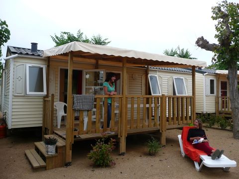 MOBILE HOME 4 people - Mobile Home 2 bed 4 pers Terrace-semi covered TV Air conditioning