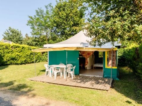 CANVAS BUNGALOW 5 people - Pagan 3 Rooms 5 People (4 adults + 1 child -8 years)