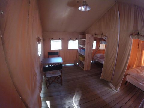 TENT 5 people - SAFARI LODGE L 2 rooms without sanitary facilities