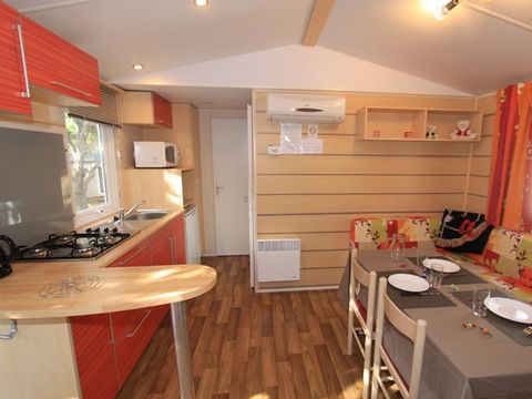 MOBILE HOME 6 people - 3 bedrooms + air conditioning