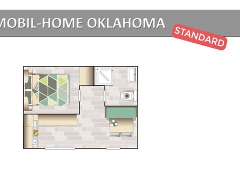 MOBILHOME 4 personnes - OKLAHOMA STANDARD