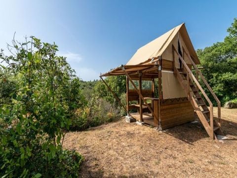 TENTE TOILE ET BOIS 2 personnes - BIVOUAC TENTE SMALL sans sanitaires